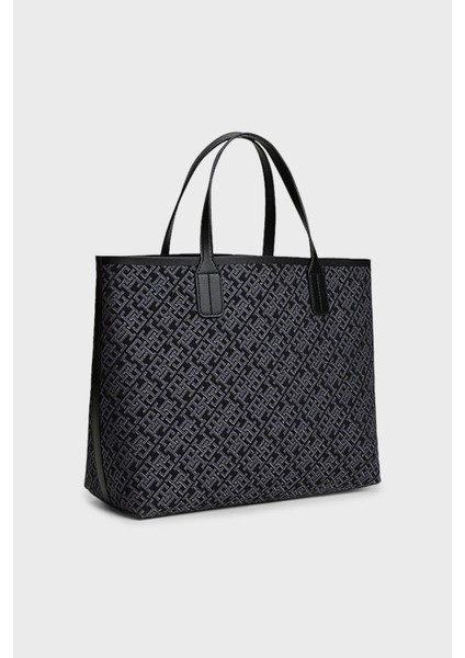 Tamamı Logolu Çıkarılabilir Askılı Çanta Bayan Çanta AW0AW17685 Bds modelleri