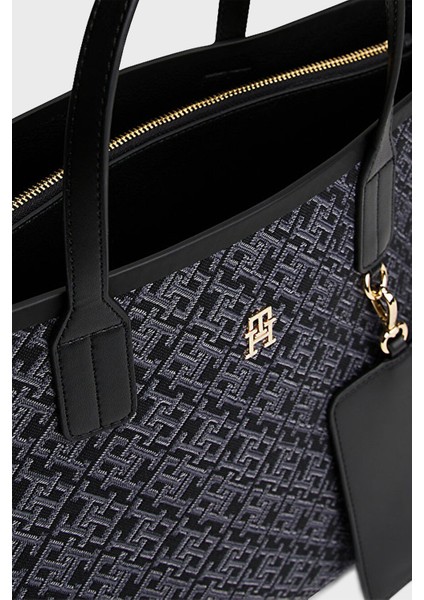 Tamamı Logolu Çıkarılabilir Askılı Çanta Bayan Çanta AW0AW17685 Bds indirimleri