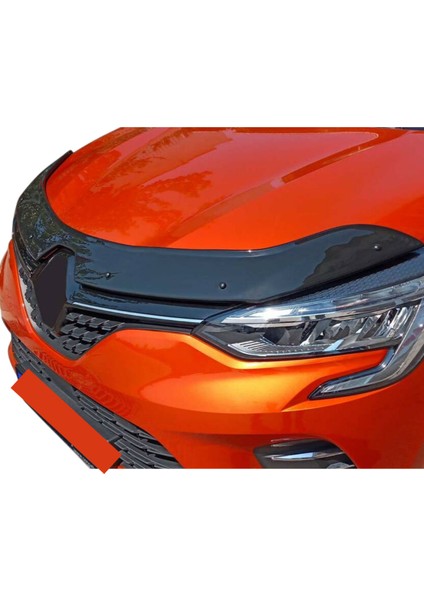Renault Clio 5 2019+ Araca Özel Kaput Rüzgarlığı A+ Pianoblack (4mm) fiyatları