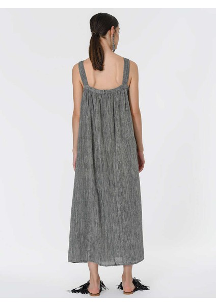 Askılı Uzun Uzun Elbise Standart Renk Y1965119_089 fırsatları