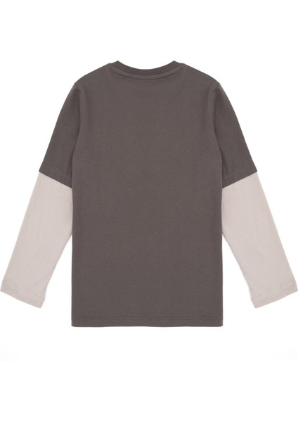 Erkek Çocuk Vizon Sweatshirt 50316495-VR052 fırsatları