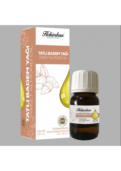 Tatlı Badem Yağı 50 ml
