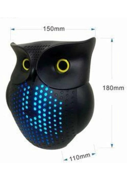 Baykuş Görünümlü Işıklı Bluetooth Speaker Bluetooth Hoparlör modelleri