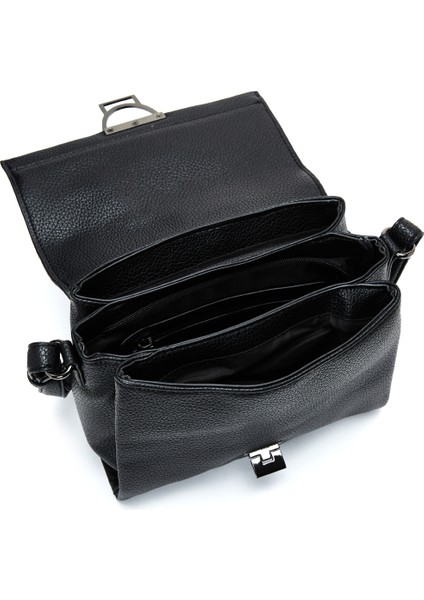 Kadın Siyah Uzun Askılı Çapraz Çanta 25ABD2412FT
