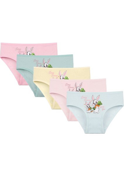 5'li Kız Çocuk Külot