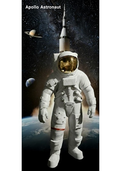 Apollo Astronot Kit Card - Eğitici Oyuncak