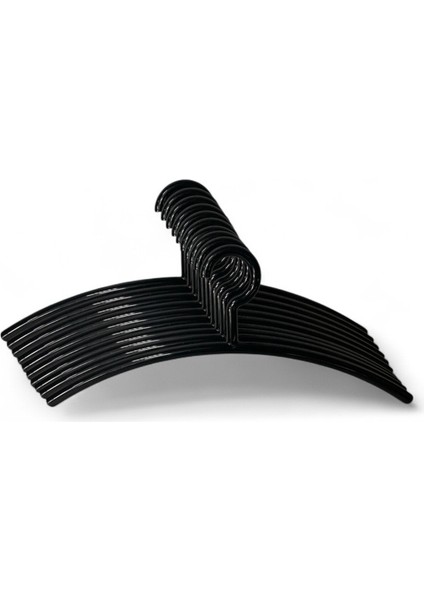 10'lu Siyah Kalın Askılık