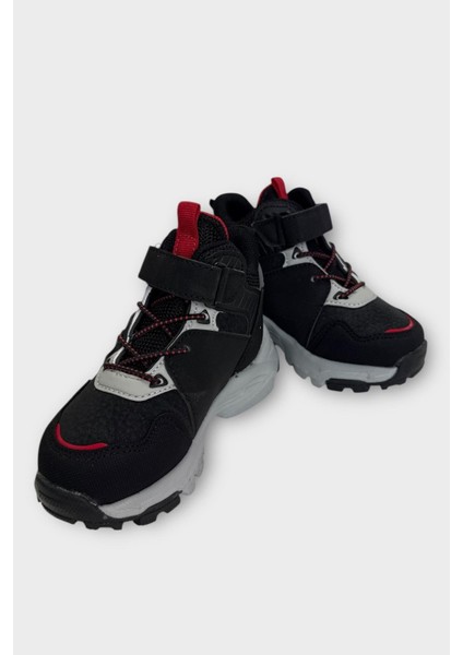 Cırtlı Soğuk Geçirmez Outdoor Çocuk Bot Siyah - Mavi modelleri