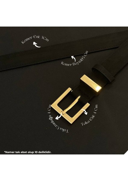 Süet Kare Antik Tokalı Köprülü Kadın Kemeri, Pantolon Kemeri, Ceket Kemeri, Elbise Kemeri modelleri