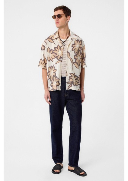 Bej Desenli Erkek Gömlek fiyatları