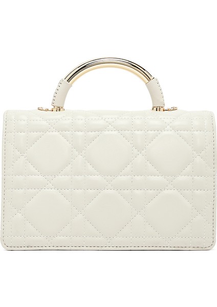 Kadın Krem Uzun Askılı Mini Kapitone Çapraz Çanta 25ABD2433KP fırsatları