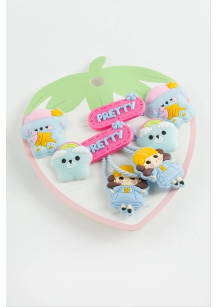 Karışık Pens Lastikli Toka 6 Adet fiyatları