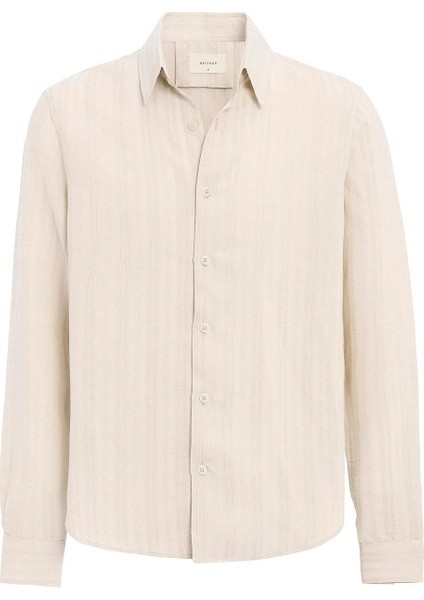 Taş Çizgili ve Dokulu Erkek Gömlek indirimleri