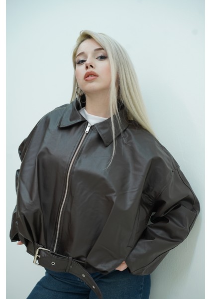 Kemerli Deri Ceket fiyatları