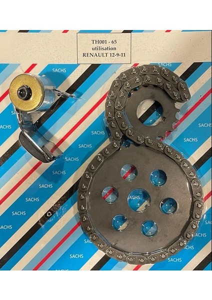 EKSANTRİK ZİNCİR KİTİ R12-R9-KANGOO 1400 CC DİŞLİ TAKIMI 7700655335