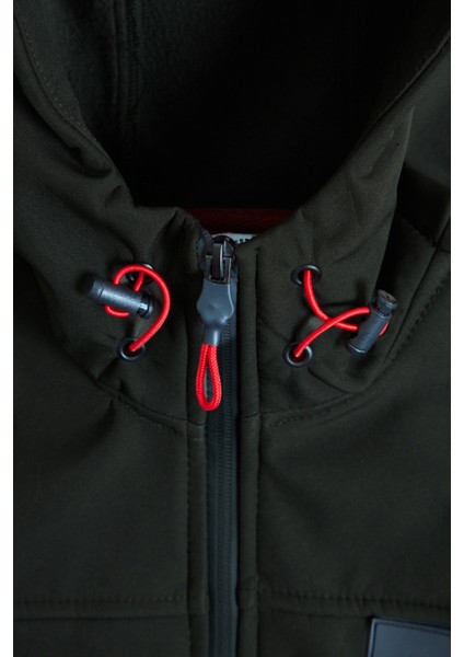 Kapüşonlu Içi Polarlı Erkek Çocuk Mont modelleri