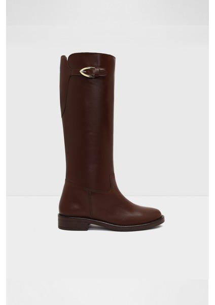 Medele-Tr Çizme Düz Çizme - Kahverengi