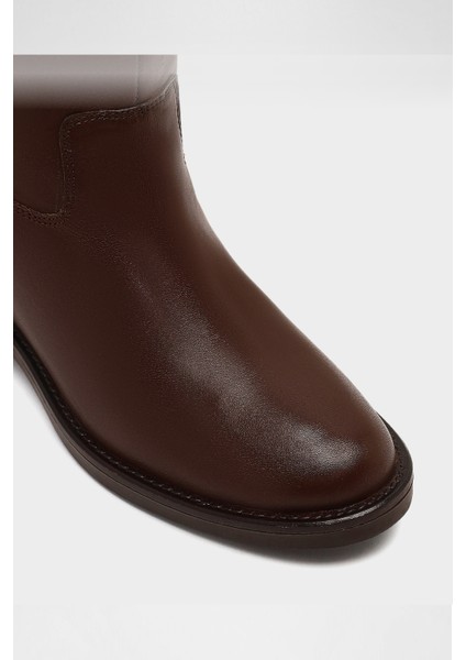 Medele-Tr Çizme Düz Çizme - Kahverengi indirimleri