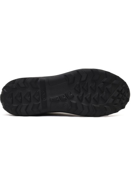 Erkek Siyah Bağcıklı Kalın Tabanlı Deri Casual Bot 25WFD795118 indirimleri