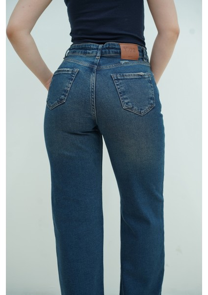 Tintli Mavi Palazzo Pantolon modelleri