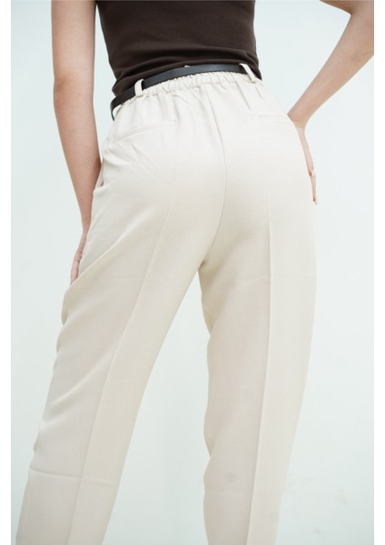 Kemerli Havuç Pantolon