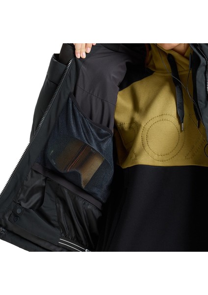 Alofted Puffy Kadın Siyah Snowboard Ceketi