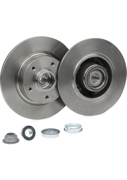 ARKA FREN AYNASI RULMANLI RENAULT MEGANE 3 2009-2015 SCENIC 3 2009-2015 GRAND SC NIC 3 2009-2015 260X8X86.2 5 DELİK 432002188R 432006506R 432007556R