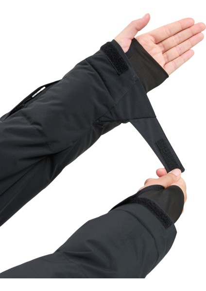 Alofted Puffy Kadın Siyah Snowboard Ceketi