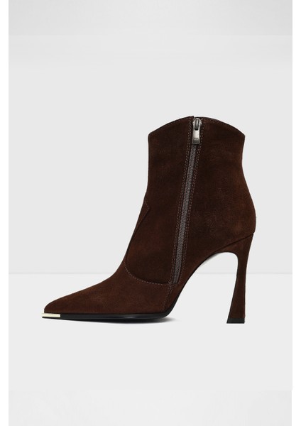 Fineassa-Tr Bot Yüksek Topuklu Botlar Şık Bot - Kahverengi modelleri