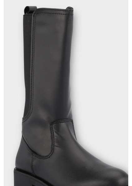 Soğuk ve Su Geçirmez Kışlık Uzun Kız Çocuk Bot Siyah modelleri