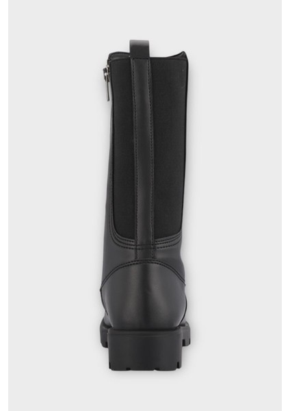 Soğuk ve Su Geçirmez Kışlık Uzun Kız Çocuk Bot Siyah