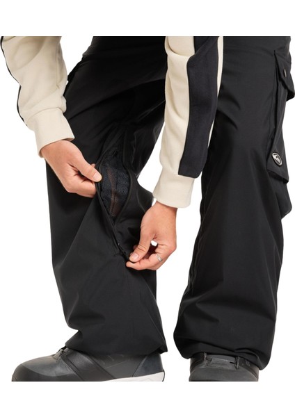 Snow Down Cargo Erkek Siyah Snowboard Pantolonu modelleri