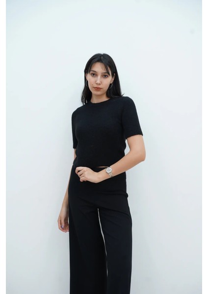 Kısa Kollu Bisiklet Yaka Kazak fiyatları