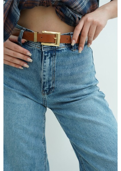 Ön Cepsiz Kemerli Pantolon