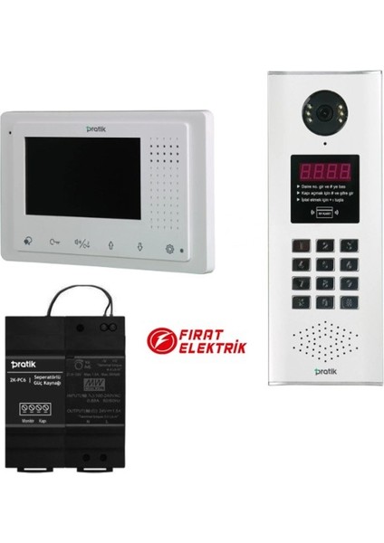 kart 1 Daire 4.3 Inç Görüntülü Paket