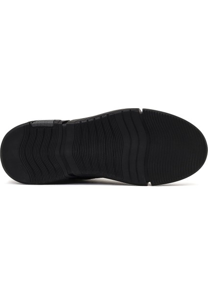 Erkek Siyah Bağcıklı Fermuarlı Deri Casual Bot 25WFD710518 indirimleri
