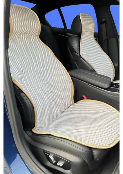 Audi Q7 Uyumlu Bej Prestij Serisi Dokuma Kumaş Oto Koltuk Kılıfı Ön Tam Arka Alt fiyatları
