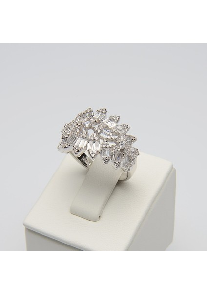 301 Zirkon Gümüş Yüzük