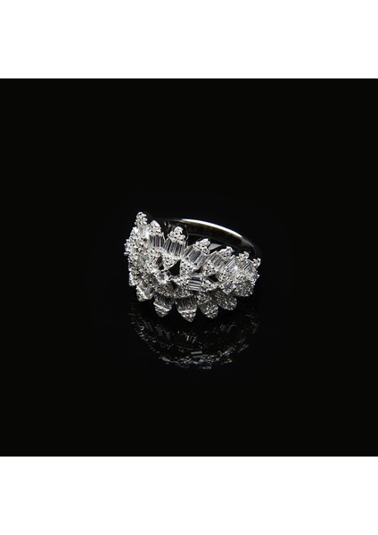 301 Zirkon Gümüş Yüzük modelleri