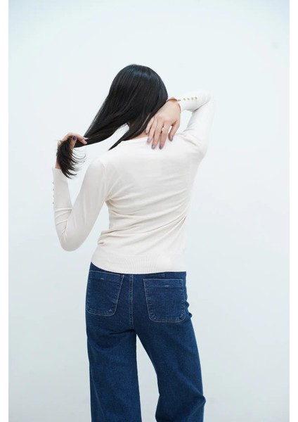 Kol Manşet Yırtmaçlı Kazak fırsatları