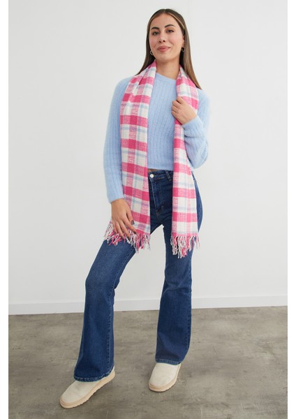 Ekose Desenli Yumuşak Dokulu Şal indirimleri