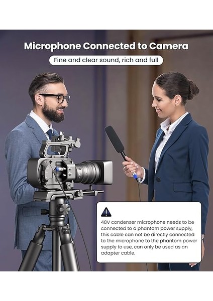 Xlr - 3,5 mm Mikrofon Kablosu, Kameralar, Dslr Kameralar, Bilgisayar Kayıt Cihazı ve Daha Fazlası Için 1/8" Mikrofon Kablosu - 3,3 Ft indirimleri