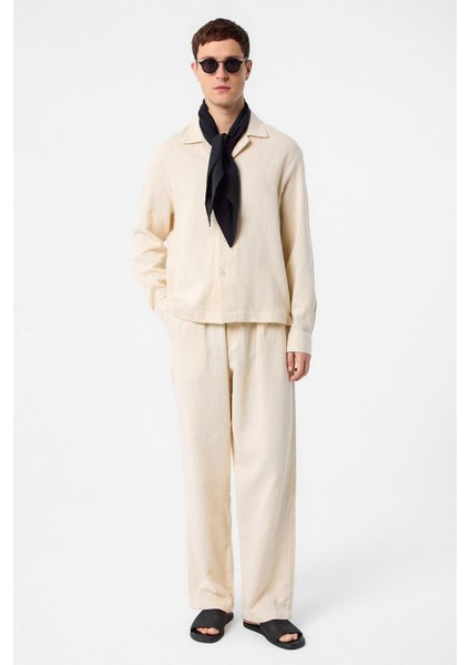 Ekru Dokulu Erkek Gömlek fiyatları