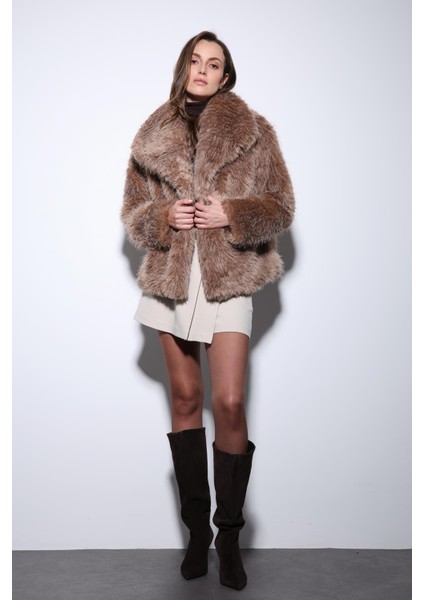 Vizon Suni Kürk Kadın Ceket indirimleri