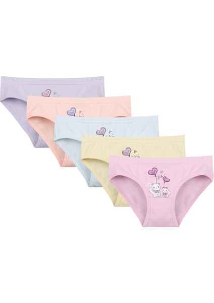 5'li Kız Çocuk Külot