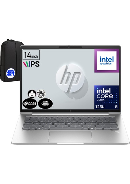 Elitebook 640 G11 9Y7U4ETEP2 Ultra 5 125U 24GB Ram 512GB SSD 14" Wuxga WIN11 Pro + Elektropasaj Çanta