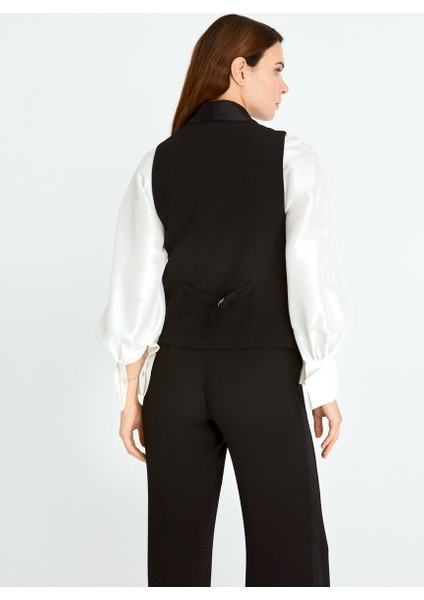 Cep Detaylı Yelek Siyah K2017005_001 fiyatları