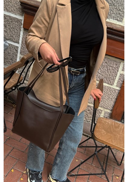 Lagraccio Paris Kadın Carrie Salaş Omuz Çantası Kahve fırsatları