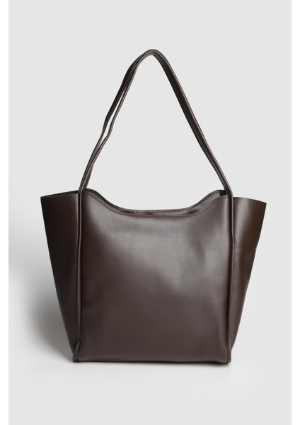 Lagraccio Paris Kadın Carrie Salaş Omuz Çantası Kahve indirimleri