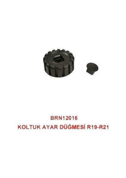 KOLTUK AYAR DÜĞMESİ R19-R21 7701203023